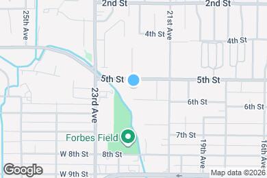 Map image of the property - 2130 5th Ave