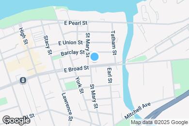 Map image of the property - 313 E Broad St