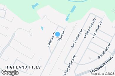 Map image of the property - 1151 Wylie Dr