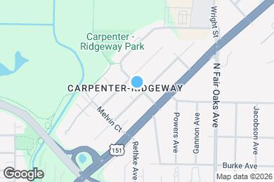 Map image of the property - 3238 Ridgeway Ave