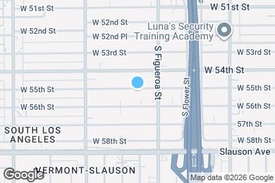 Map image of the property - 532 W 55th St