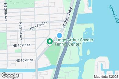 Map image of the property - 17051 W Dixie Hwy