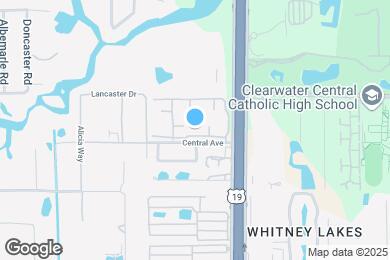 Map image of the property - The Pointe at Clearwater