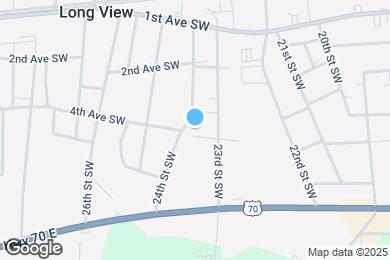 Map image of the property - 2324 5th Ave SW