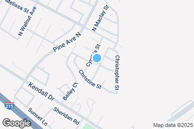 Map image of the property - 5848 Cassandra Dr
