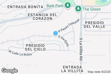 Map image of the property - 245 W Paseo Celestial