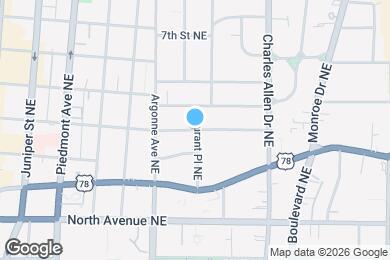 Map image of the property - 344 4th St NE