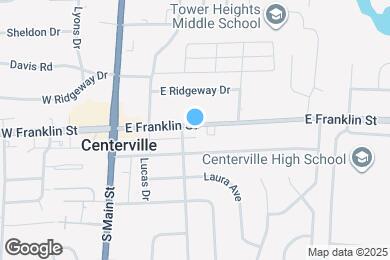 Map image of the property - 96 E Franklin St