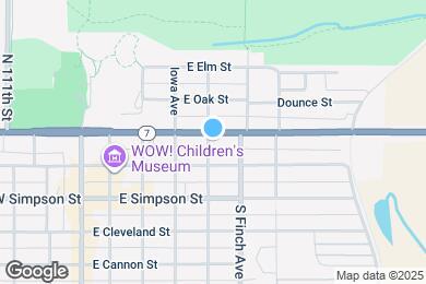 Map image of the property - 214 N Michigan Ave