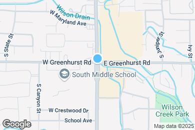 Map image of the property - 2300 S Hurd Ave