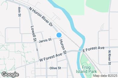 Map image of the property - 633 N Huron St