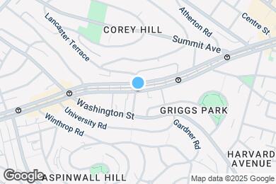 Map image of the property - 1539 Beacon St