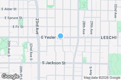 Map image of the property - 2515 E Yesler Way