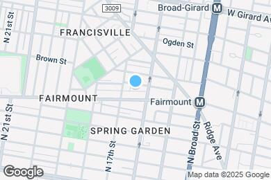 Map image of the property - 1617 Olive St