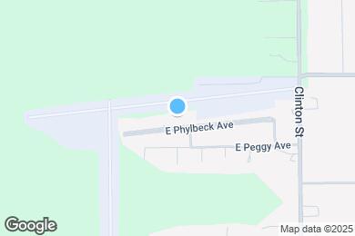 Map image of the property - 2780 E Phylbeck Ave