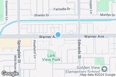 Map image of the property - The Californian Apartments- HB