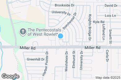 Map image of the property - 3613 Dorchester Dr