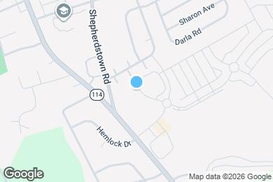 Map image of the property - Park West at Legacy Park