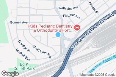 Map image of the property - 4000 Hulen Apartments
