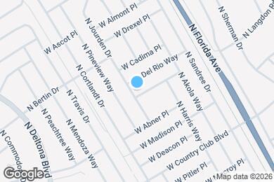 Map image of the property - 9316 N Dallas Way