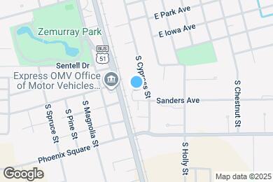 Map image of the property - 905 S Cate St