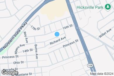 Map image of the property - Eagle Rock Apartments at Hicksville & Jericho