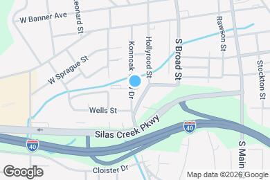 Map image of the property - 2343 Konnoak View Dr