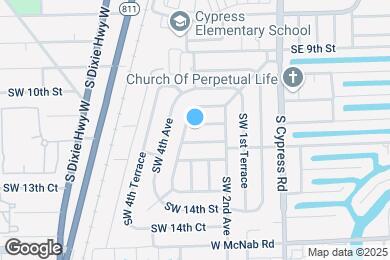 Map image of the property - 284 SW 11th St