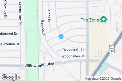 Map image of the property - 4110 Woodfin St