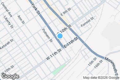 Map image of the property - 1019 York St
