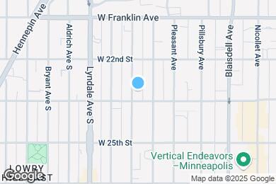 Map image of the property - 2317 Harriet Avenue