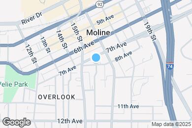 Map image of the property - 1527 8th Ave