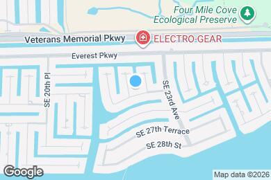 Map image of the property - COMING SOON: Spacious Gulf Access 3 BR / 3 BA Home With a Large Screened Lanai for Entertaining &...