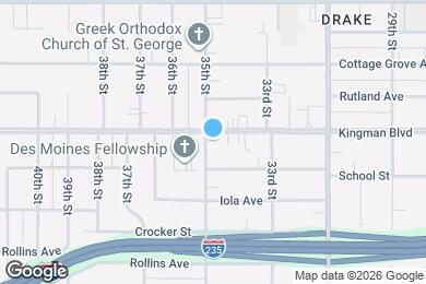 Map image of the property - 3420 Kingman Blvd