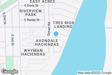 Map image of the property - 906 E Davis Ln.