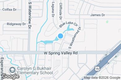 Map image of the property - Lakefront Villas Apartments