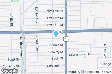 Map image of the property - 1845 Sherman St