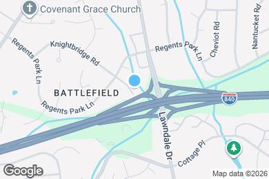 Map image of the property - 3221 Regents Park Ln