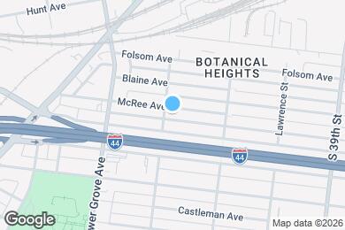 Map image of the property - 4170 McRee Ave