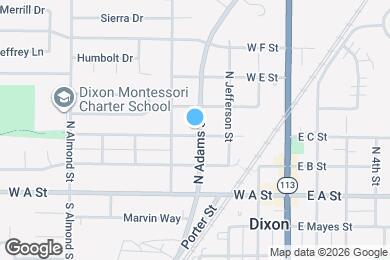 Map image of the property - 309 N Adams St