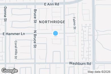 Map image of the property - 1714 Macchia Ave