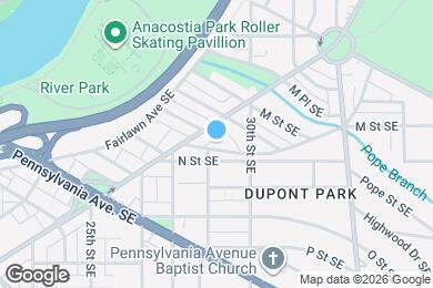 Map image of the property - 1323 Anacostia Rd SE