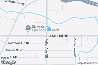 Map image of the property - 2812 Fuller Ave NE