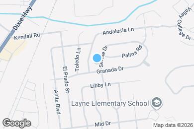 Map image of the property - 4915 Seville Dr