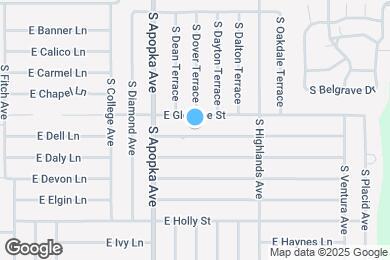 Map image of the property - 6401 E Gentry St