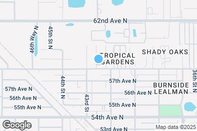 Map image of the property - 5801 42nd Way N