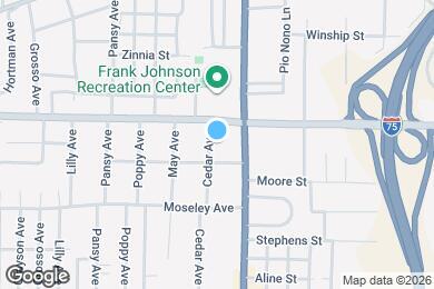 Map image of the property - 1864 Cedar Ave