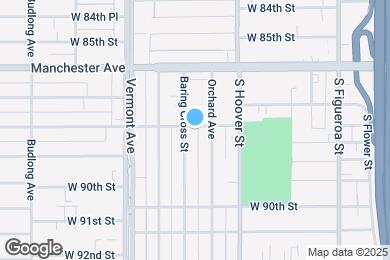 Map image of the property - 858 W 88th St