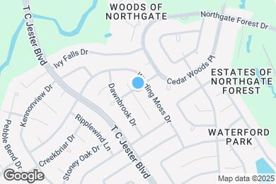 Map image of the property - 15618 Banty Falls Ct