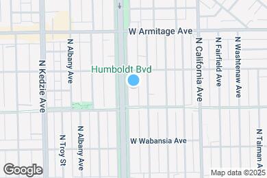 Map image of the property - 1829 N Humboldt Blvd